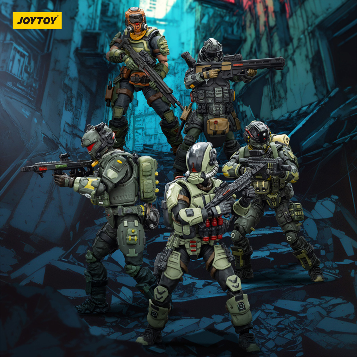 JOYTOY Dark Source 1: 25 Steel Ride Corps Assaulter - JOYTOY WORLD