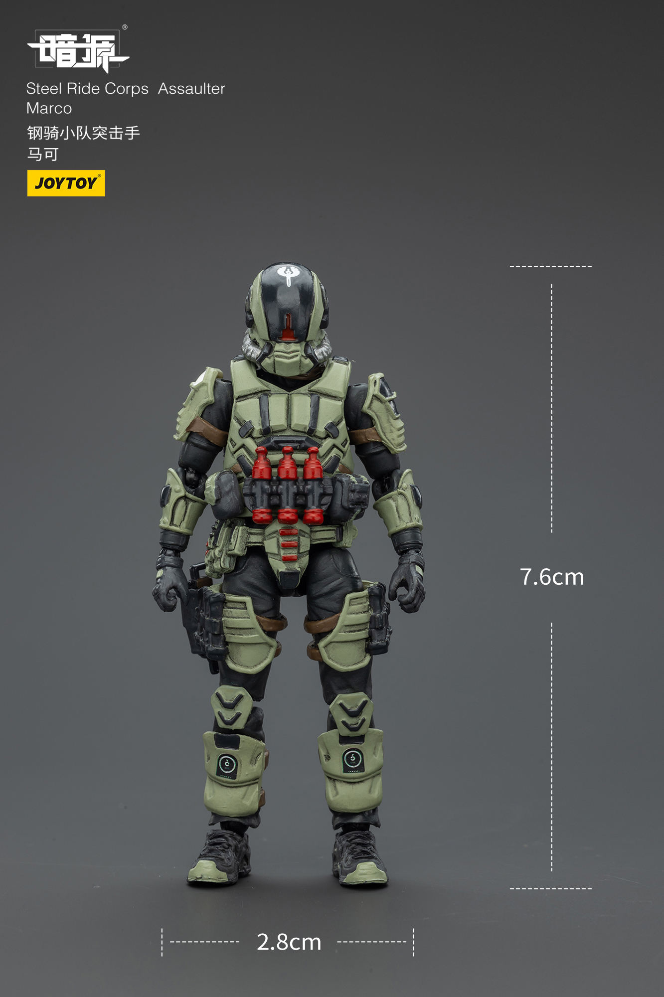 JOYTOY Dark Source 1: 25 Steel Ride Corps Assaulter - JOYTOY WORLD