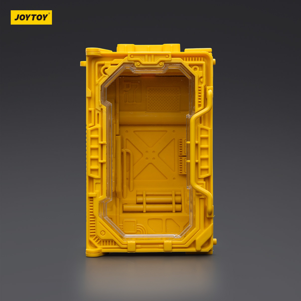 JOYTOY Individual Soldier Hangar Display Case - Surge Yellow - JOYTOY WORLD