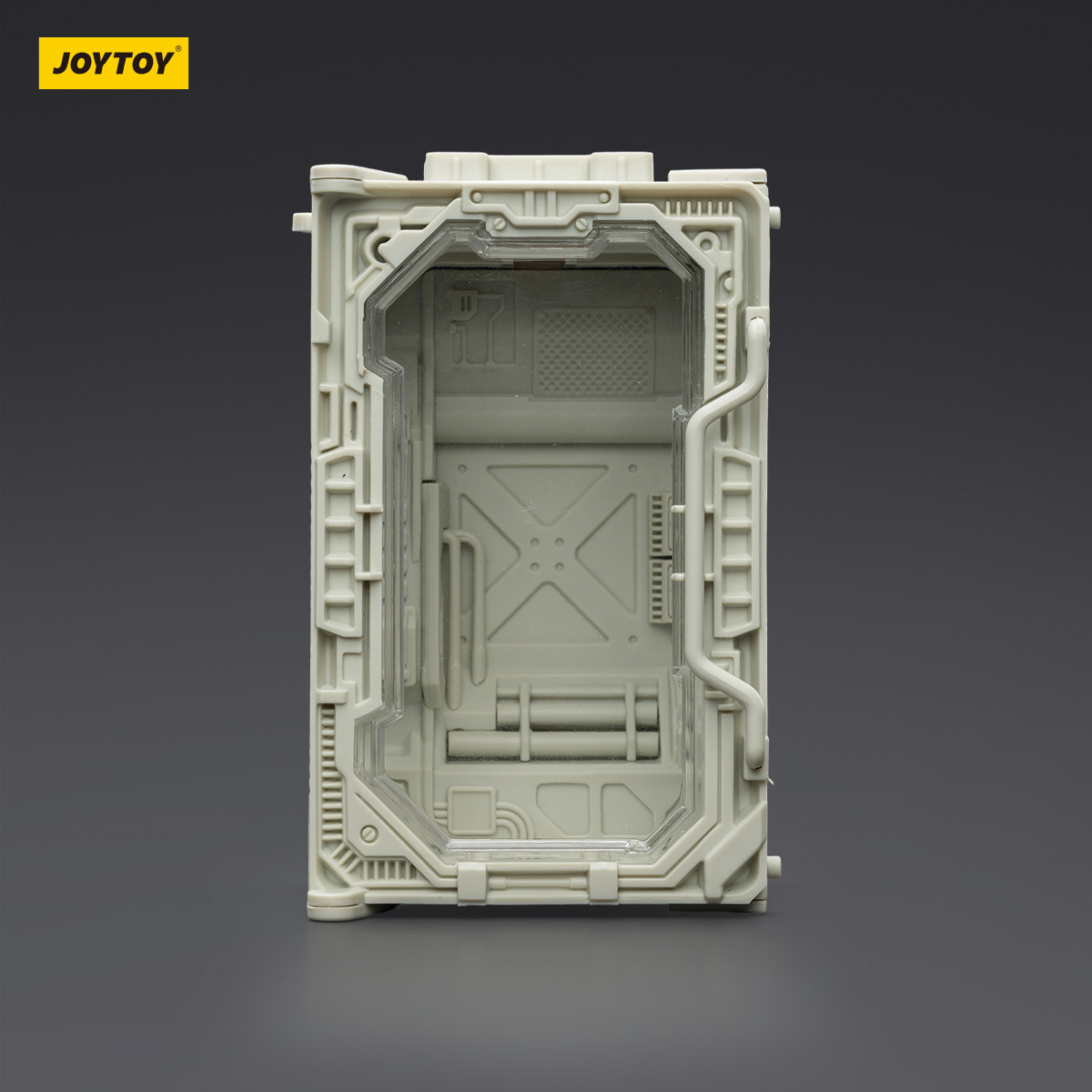 JOYTOY Individual Soldier Hangar Display Case - Armor White - JOYTOY WORLD