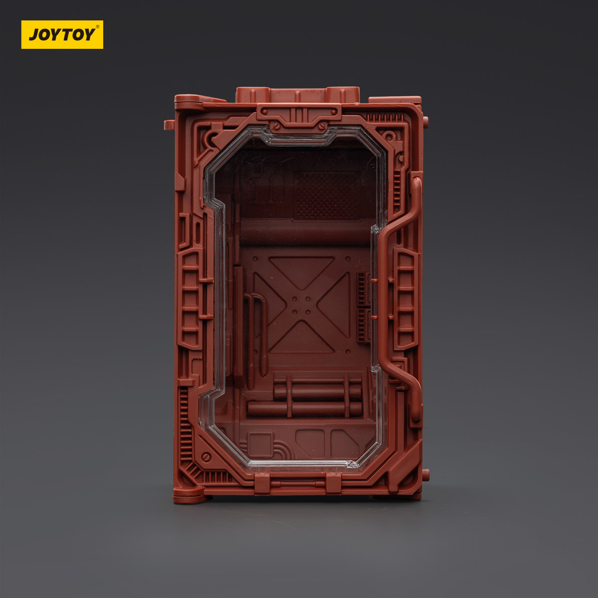 JOYTOY Individual Soldier Hangar Display Case - Blazing Red - JOYTOY WORLD