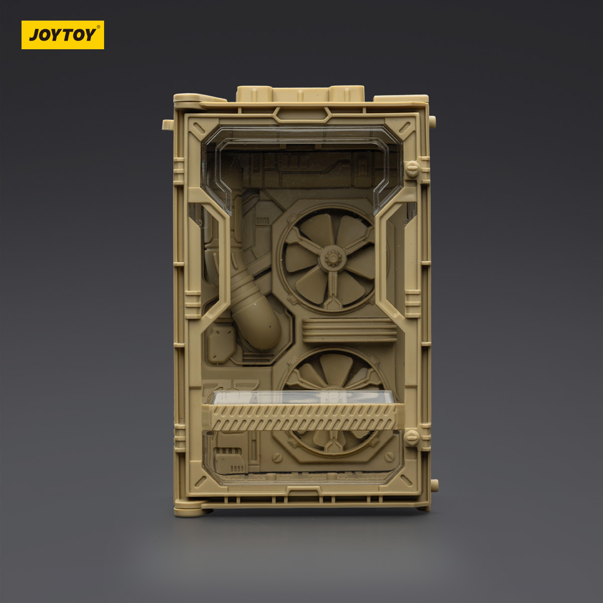 JOYTOY Individual Soldier Hangar Display Case - Ash Yellow - JOYTOY WORLD