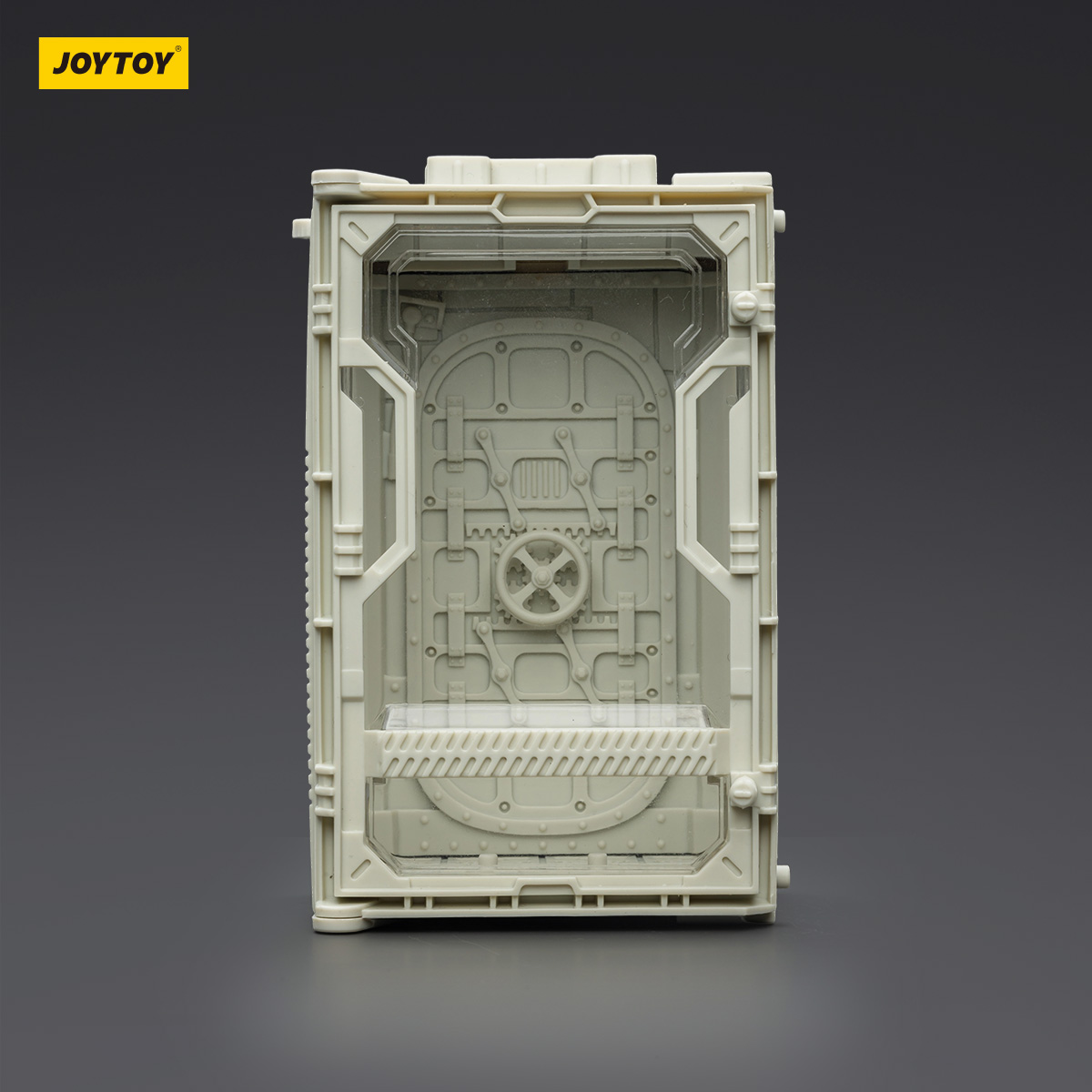 JOYTOY Individual Soldier Hangar Display Case - Armor White - JOYTOY WORLD