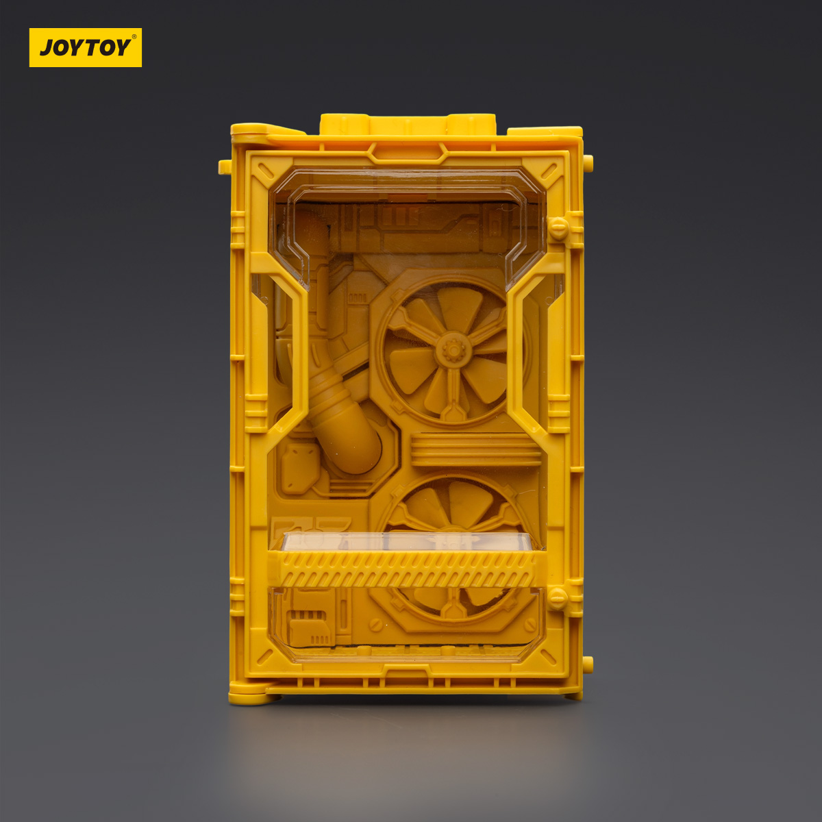 JOYTOY Individual Soldier Hangar Display Case - Surge Yellow - JOYTOY WORLD