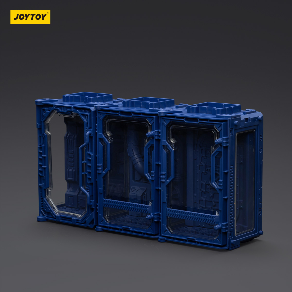 JOYTOY Individual Soldier Hangar Display Case - Abyssal Blue - JOYTOY WORLD