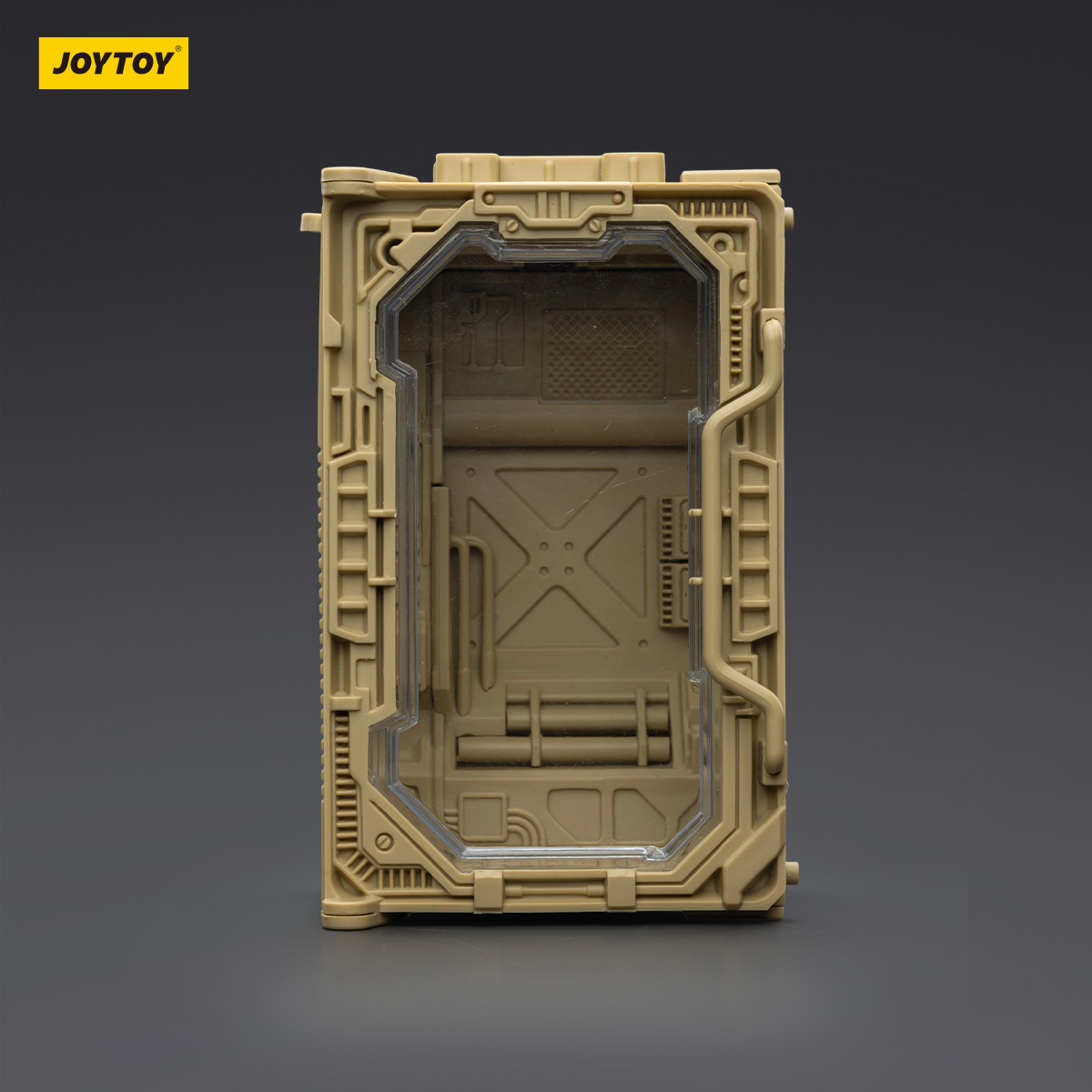 JOYTOY Individual Soldier Hangar Display Case - Ash Yellow - JOYTOY WORLD