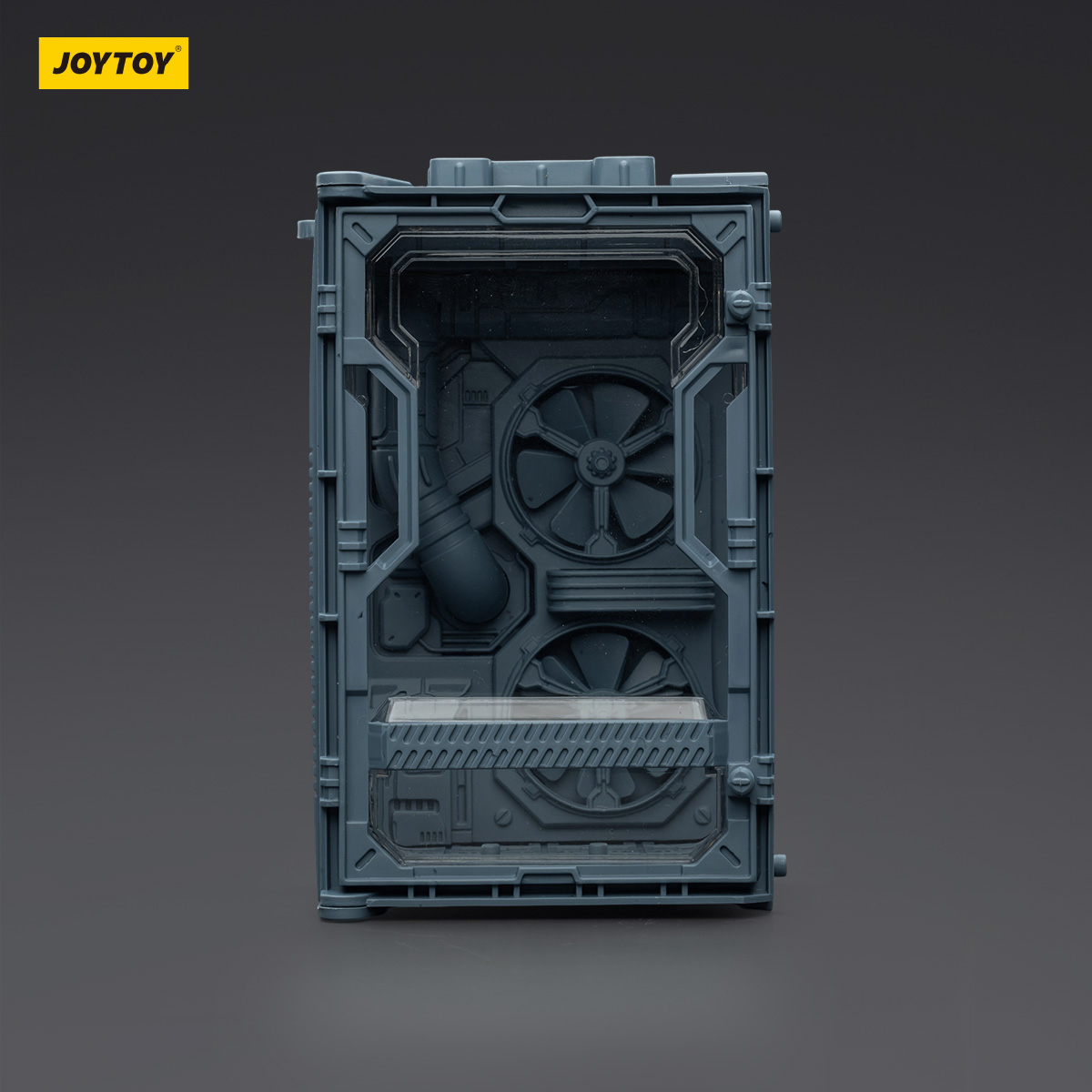 JOYTOY Individual Soldier Hangar Display Case - Titanium Grey - JOYTOY WORLD