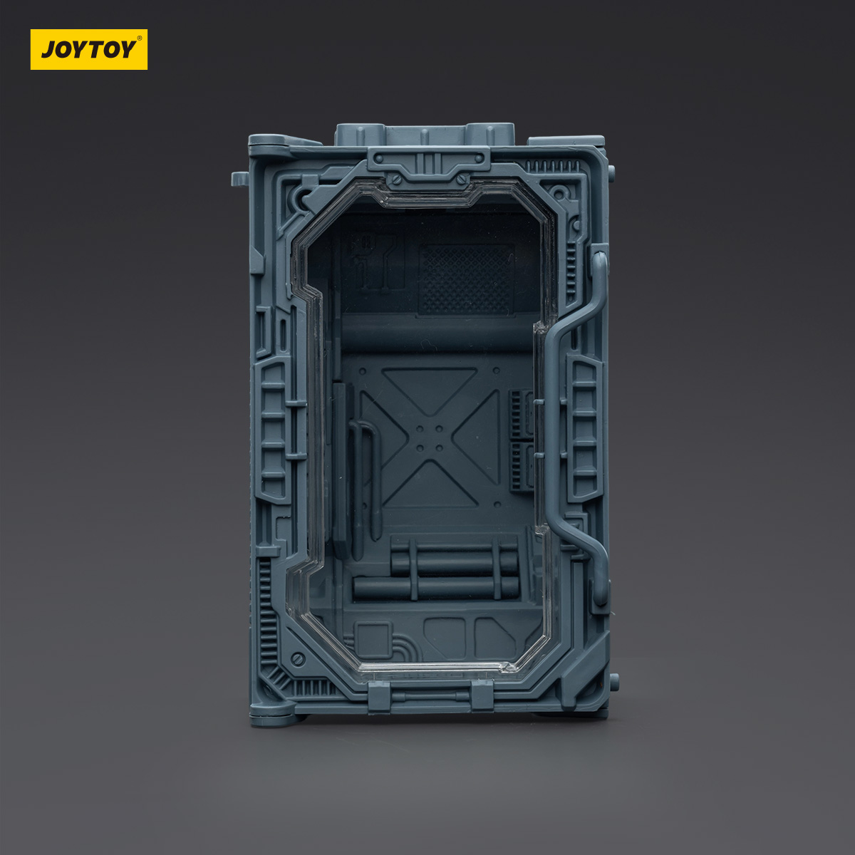JOYTOY Individual Soldier Hangar Display Case - Titanium Grey - JOYTOY WORLD