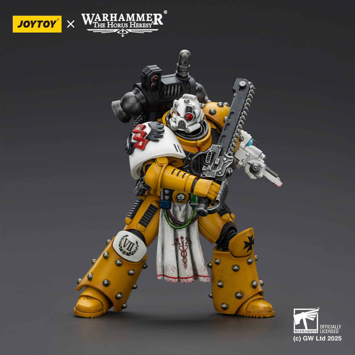 JOYTOY JT02472 Warhammer The Horus Heresy 1: 18 Imperial Fists Legion Apothecary - JOYTOY WORLD