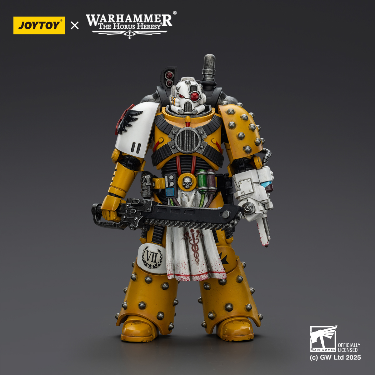 JOYTOY JT02472 Warhammer The Horus Heresy 1: 18 Imperial Fists Legion Apothecary - JOYTOY WORLD