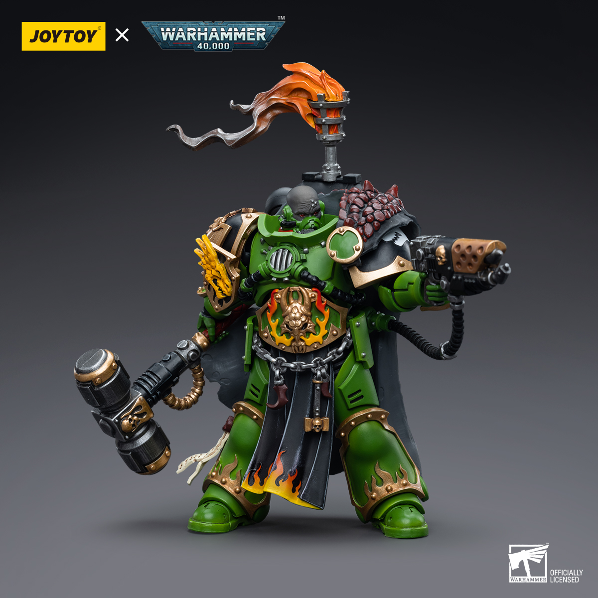 JOYTOY JT6809 Warhammer 40k 1: 18 Salamanders Captain Adrax Agatone - JOYTOY WORLD