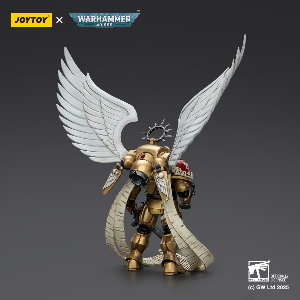 JOYTOY JT02519 Warhammer 40k 1: 18 Blood Angels The Sanguinor with Encarmine Broadsword - JOYTOY WORLD