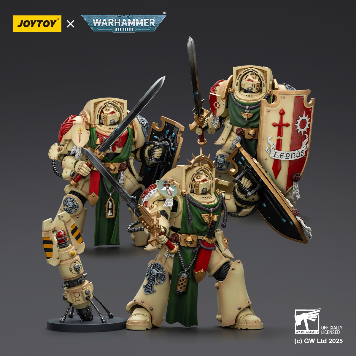 JOYTOY Warhammer 40k 1: 18 Dark Angels Deathwing Knights - JOYTOY WORLD