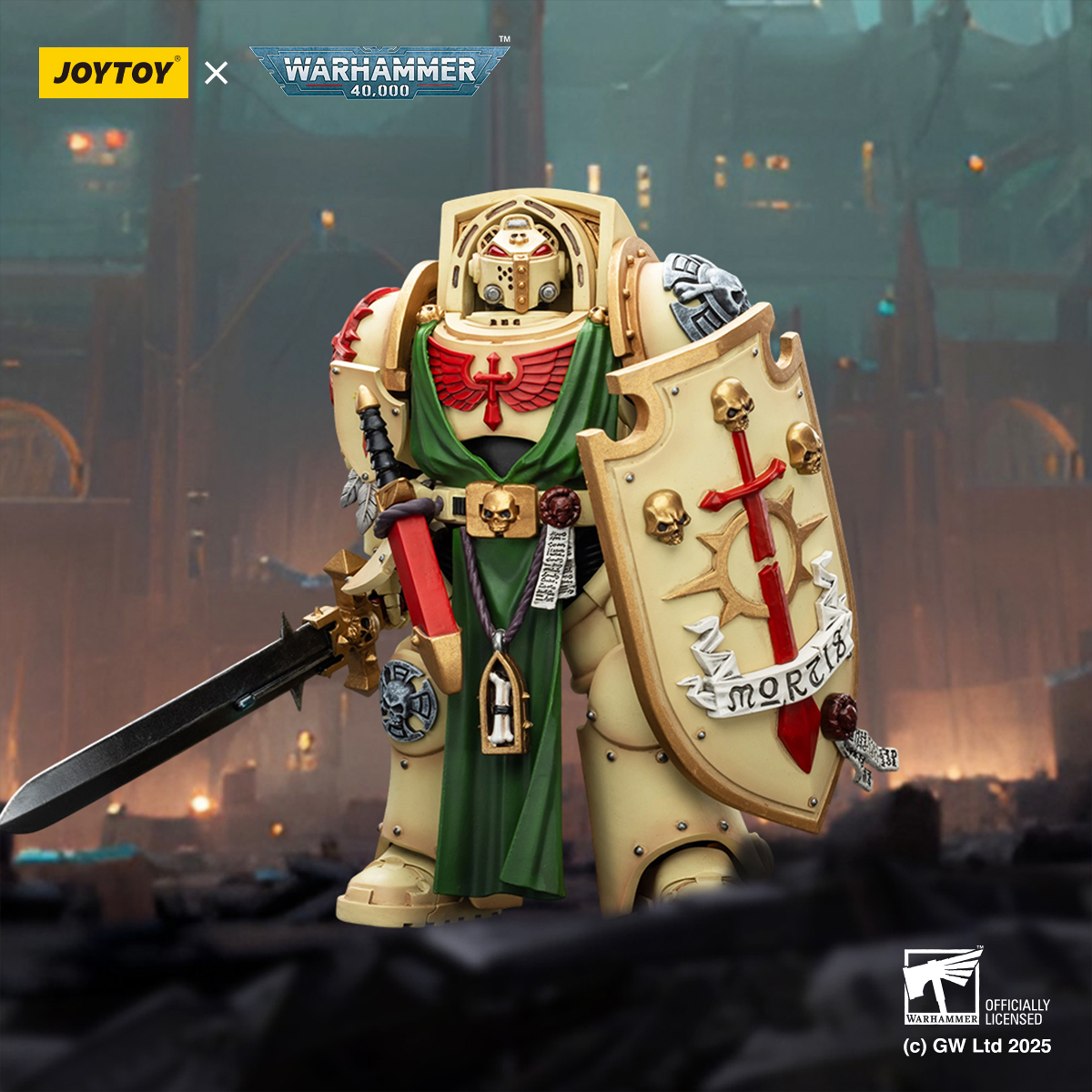 JOYTOY Warhammer 40k 1: 18 Dark Angels Deathwing Knights - JOYTOY WORLD
