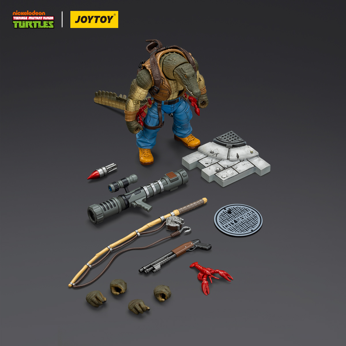 JOYTOY Teenage Mutant Ninja Turtles TMNT Leatherhead - JOYTOY WORLD