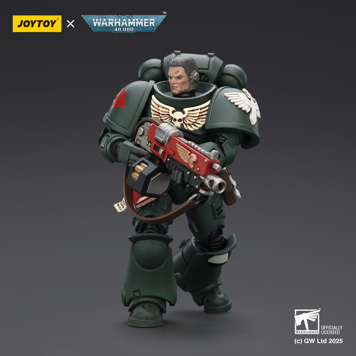 JOYTOY Warhammer 40k 1: 18 Dark Angels Intercessors - JOYTOY WORLD