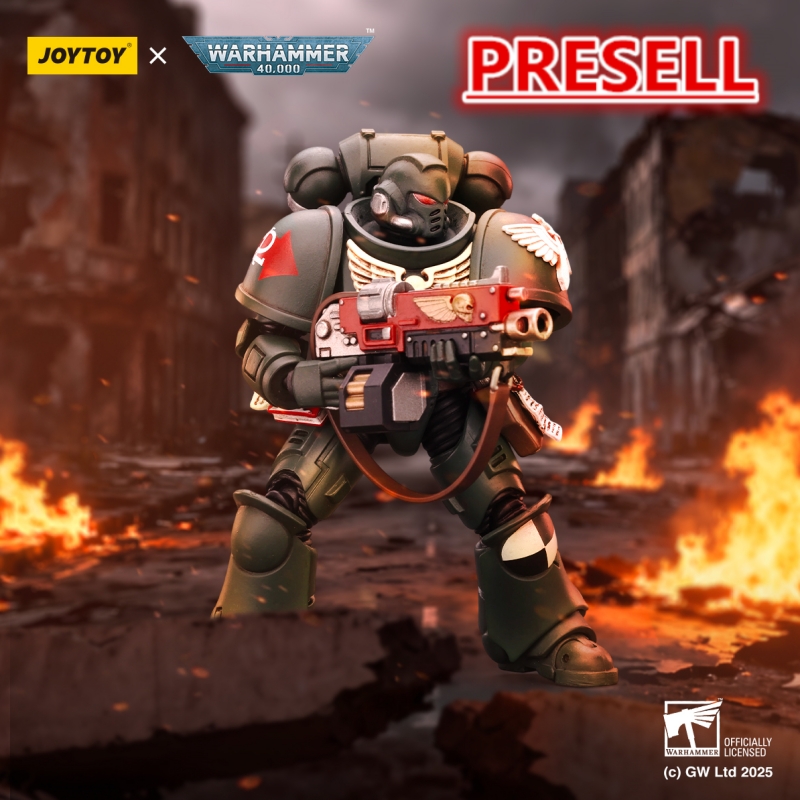 JOYTOY Warhammer 40k 1: 18 Dark Angels Intercessors - JOYTOY WORLD