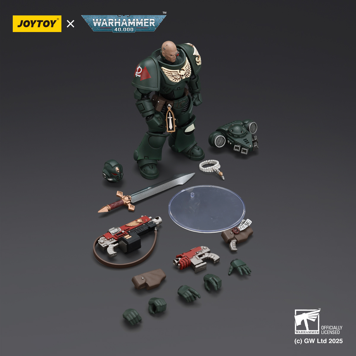 JOYTOY Warhammer 40k 1: 18 Dark Angels Intercessors - JOYTOY WORLD