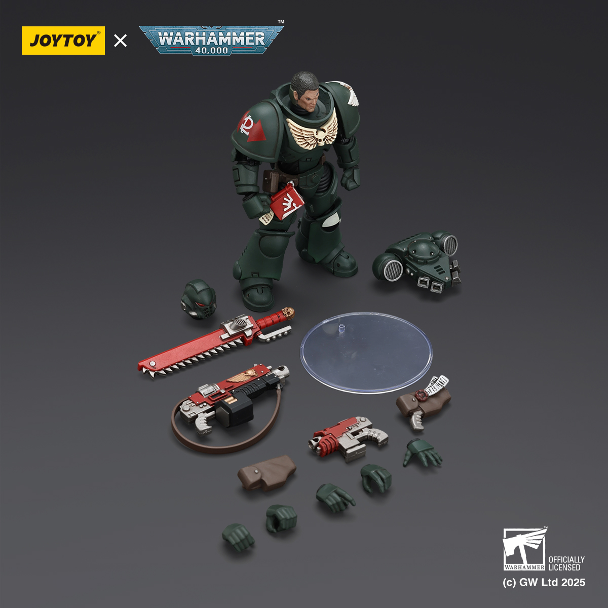 JOYTOY Warhammer 40k 1: 18 Dark Angels Intercessors - JOYTOY WORLD