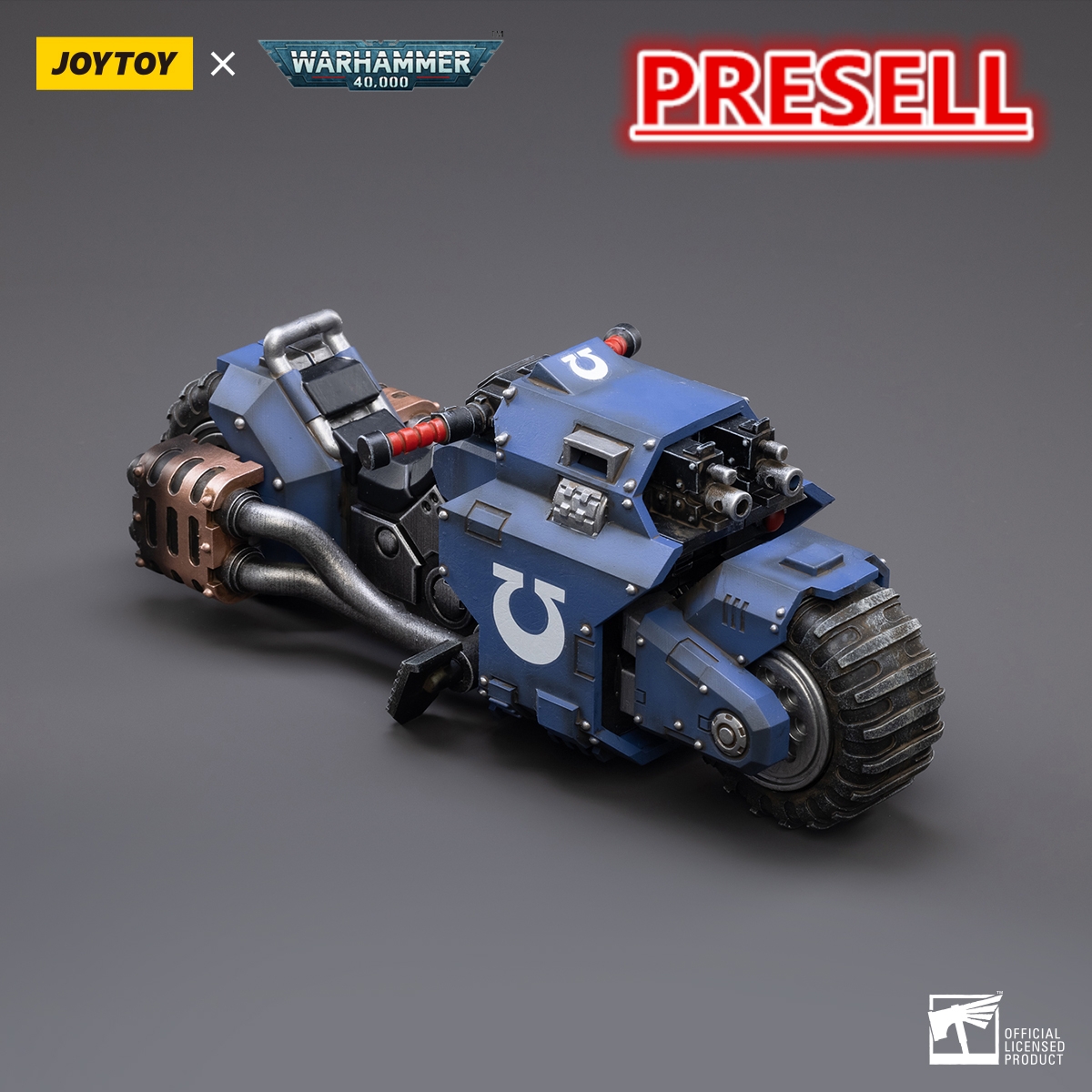 JOYTOY Warhammer 40k 1: 18 Space Marines Ultramarines Outriders Brother Catonus - JOYTOY WORLD