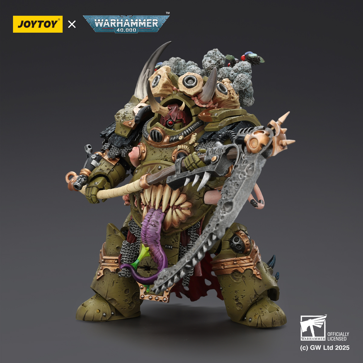 JOYTOY Warhammer 40K Death Guard Deathshroud Terminator Champion and Deathshroud Terminators - JOYTOY WORLD