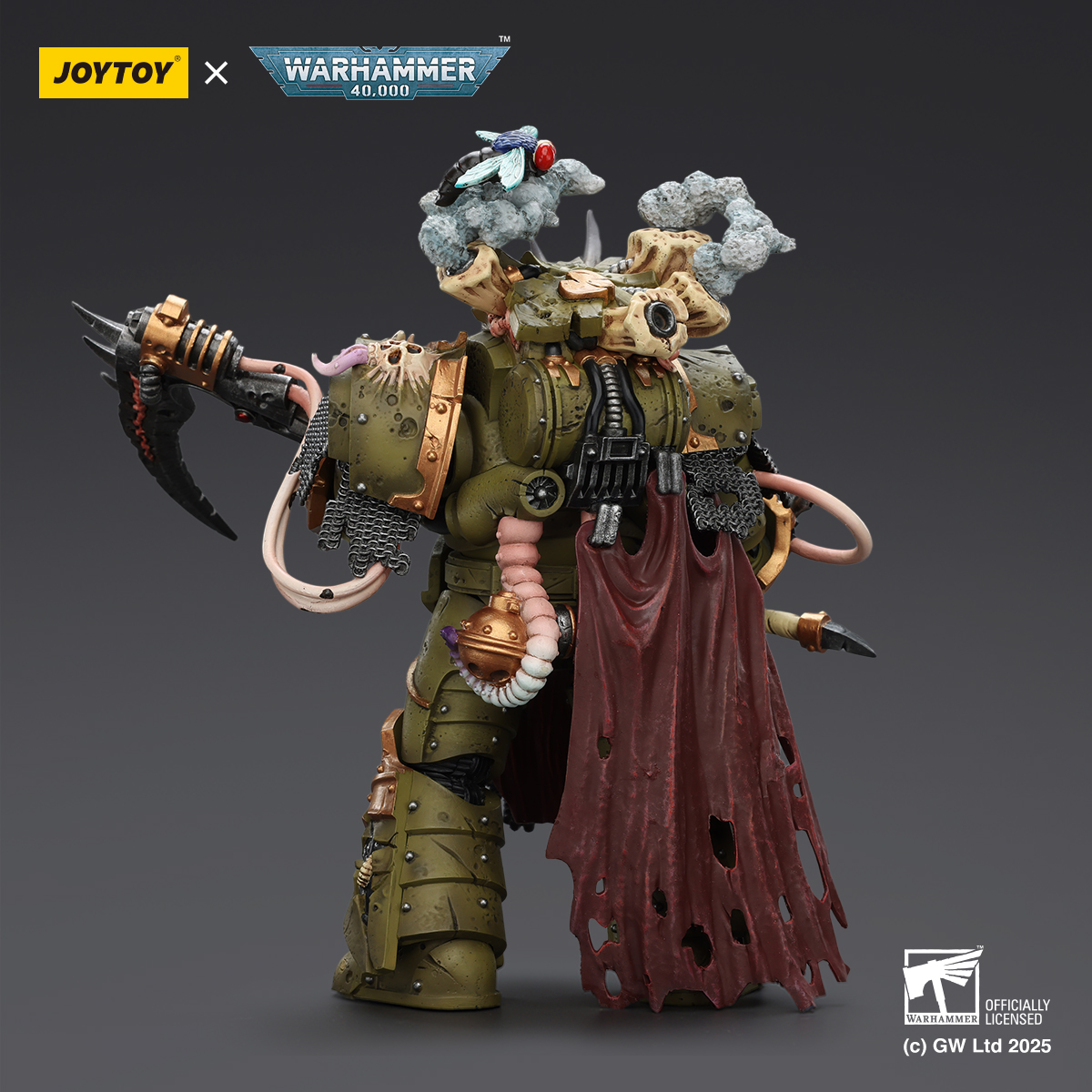 JOYTOY Warhammer 40K Death Guard Deathshroud Terminator Champion and Deathshroud Terminators - JOYTOY WORLD