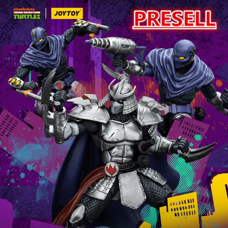 JOYTOY Teenage Mutant Ninja Turtles TMNT Shredder and Foot Clan - JOYTOY WORLD