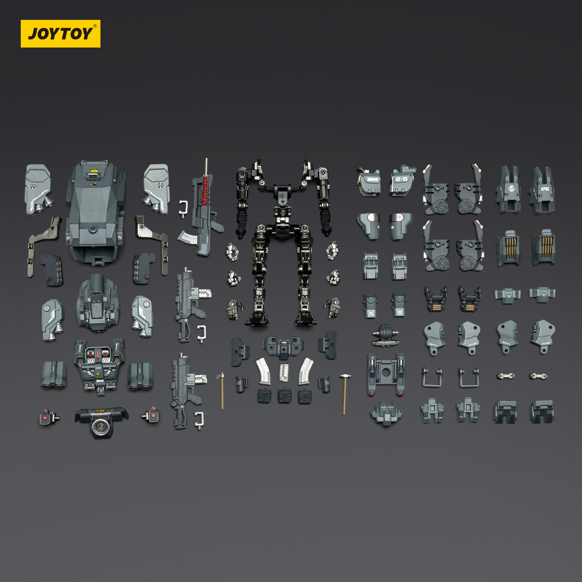 JOYTOY Dark Source 1: 25 Shadow MirageMulti-Dimensional Maneuver Battle Mech +UNSC Breacher - JOYTOY WORLD