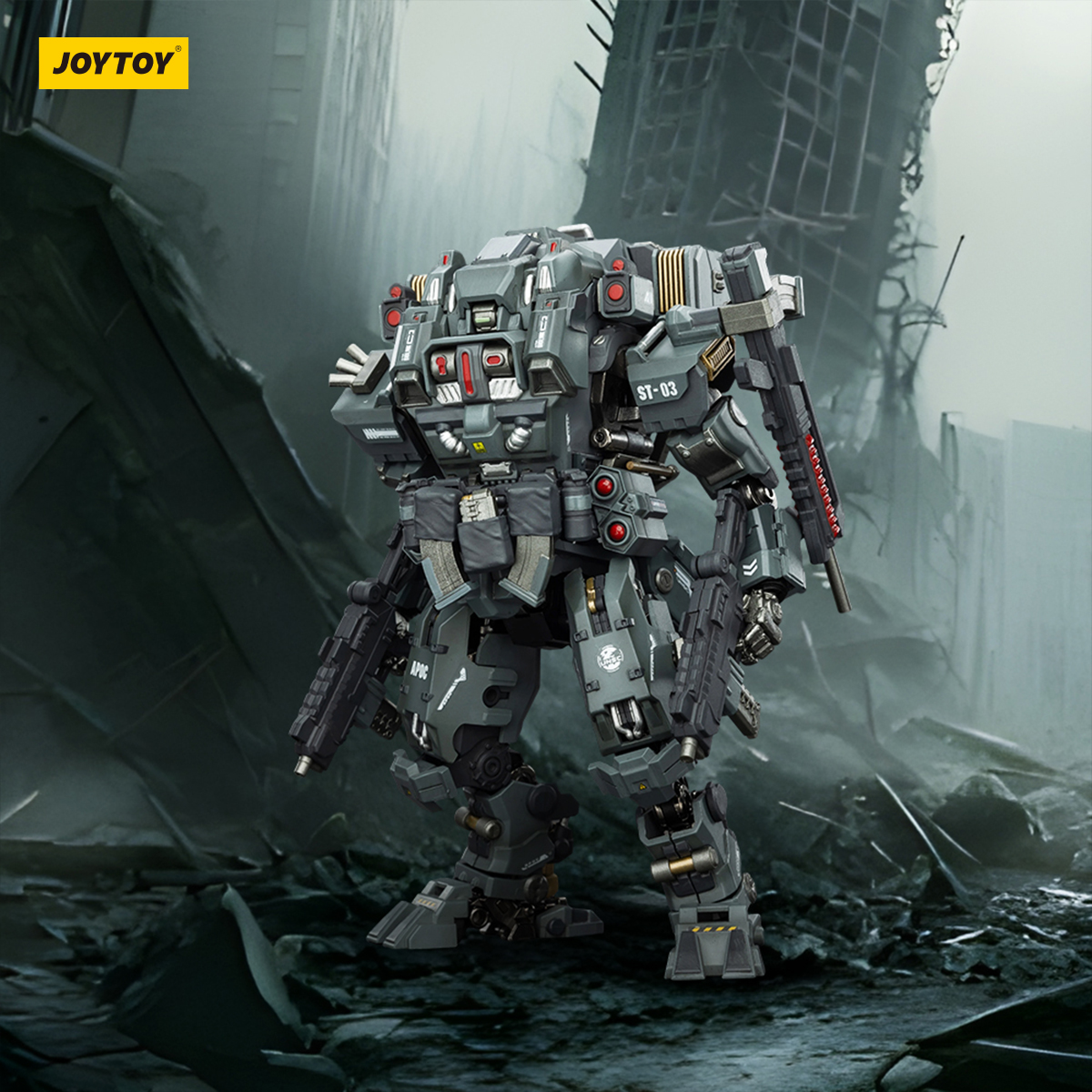 JOYTOY Dark Source 1: 25 Shadow MirageMulti-Dimensional Maneuver Battle Mech +UNSC Breacher - JOYTOY WORLD