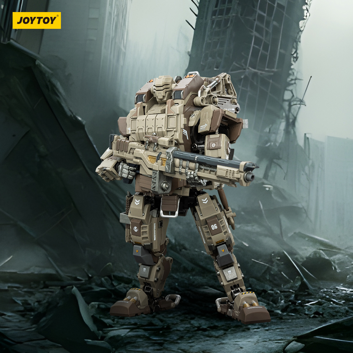 JOYTOY  Dark Source 1: 25 APOC Series Sky Striker Precision Strike Mech +UNSC Assaulter Samuel - JOYTOY WORLD