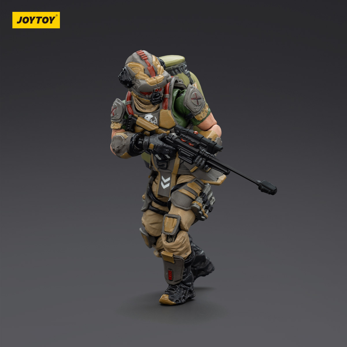 JOYTOY Dark Source 1: 25 APOC Series Iron Vanguard Heavy Assault Mech +UNSC Sniper Ivan - JOYTOY WORLD