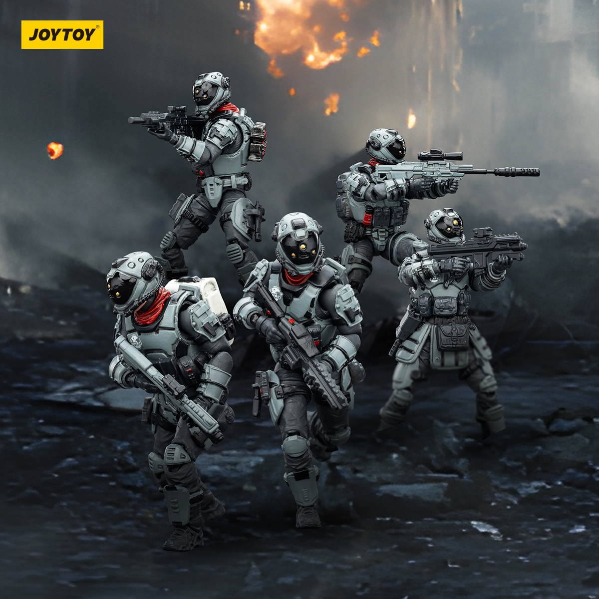 JOYTOY JT02823 Dark Source 1: 25 UNSC Mirage Squad - JOYTOY WORLD