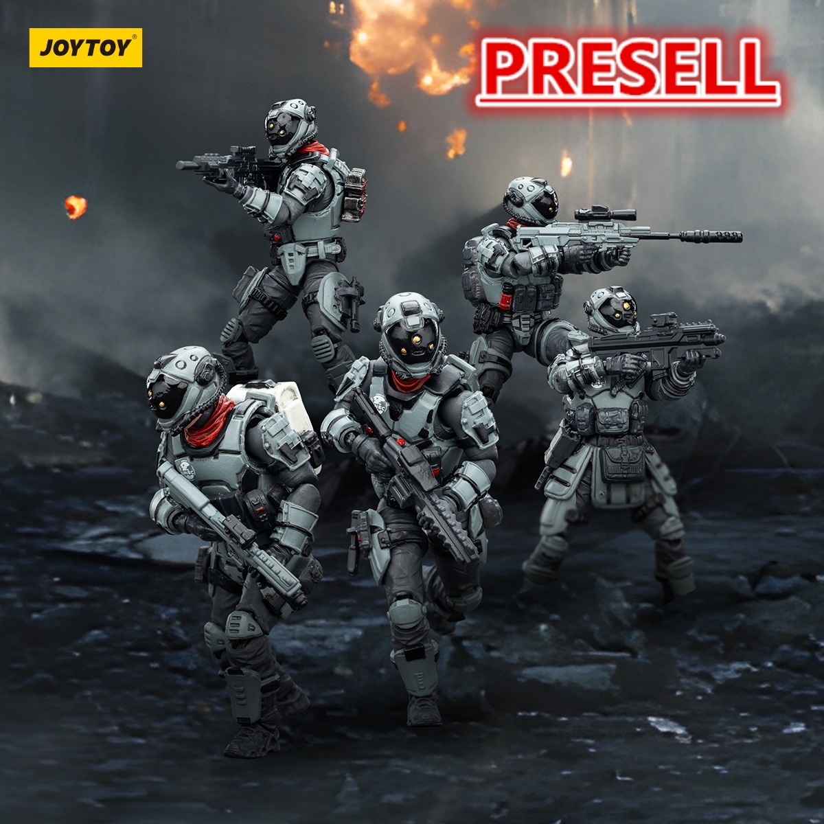 JOYTOY JT02823 Dark Source 1: 25 UNSC Mirage Squad - JOYTOY WORLD