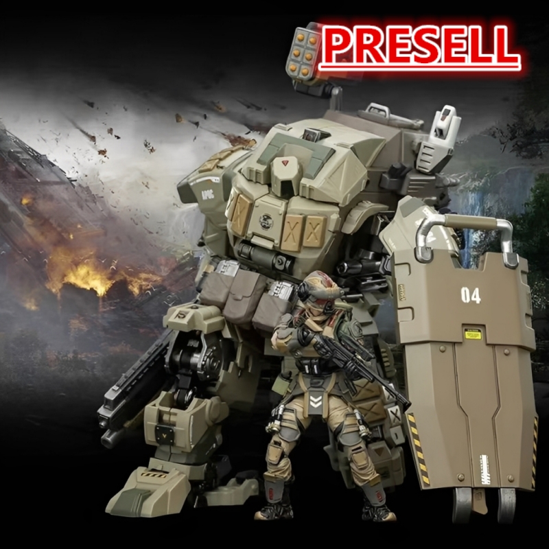 JOYTOY Dark Source 1: 25 APOC Series Iron Vanguard Heavy Assault Mech +UNSC Sniper Ivan - JOYTOY WORLD