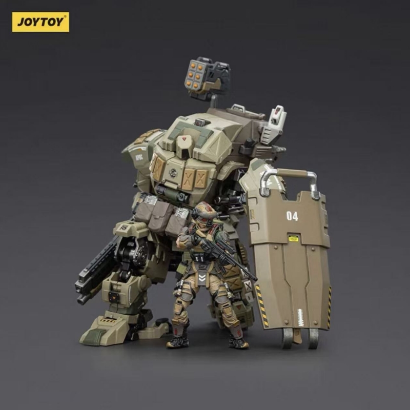 JOYTOY Dark Source 1: 25 APOC Series Iron Vanguard Heavy Assault Mech +UNSC Sniper Ivan - JOYTOY WORLD