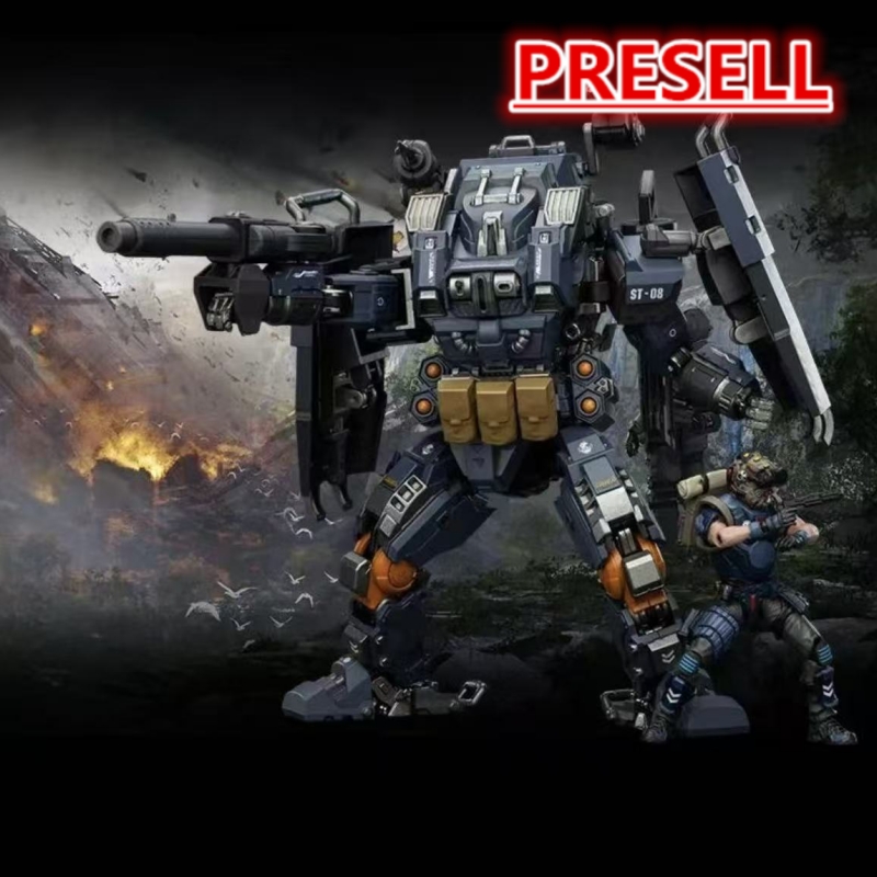 JOYTOY  Dark Source 1: 25 APOC Series Storm Lucis Fire Support Type Mech +UNSC Infiltration Expert Arthur - JOYTOY WORLD