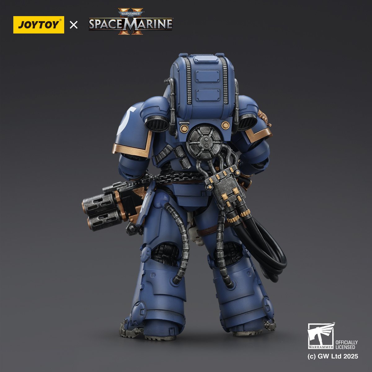 JOYTOY Warhammer 40k Space Marine 2 1: 18 Ultramarines Heavy Armor - JOYTOY WORLD