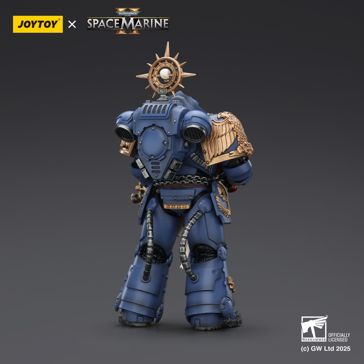 JOYTOY Warhammer 40k Space Marine 2 1: 18 Ultramarines Heavy Armor - JOYTOY WORLD