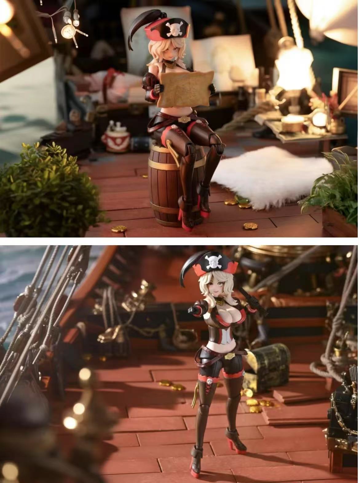 BORDER MODEL BA003 Pirate Queen Anne - JOYTOY WORLD