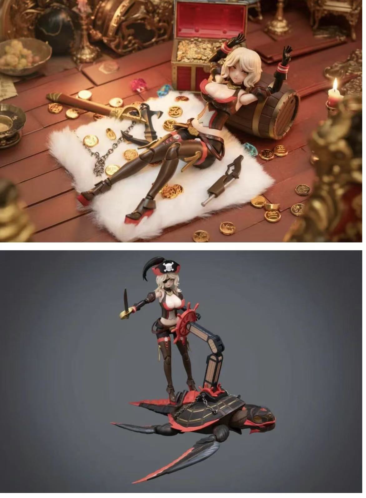 BORDER MODEL BA003 Pirate Queen Anne - JOYTOY WORLD