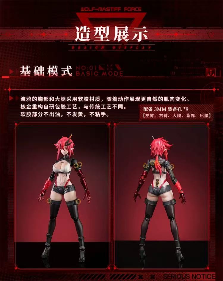 AniMester PTM-A-005 1/9  Assault Type - Raven - JOYTOY WORLD