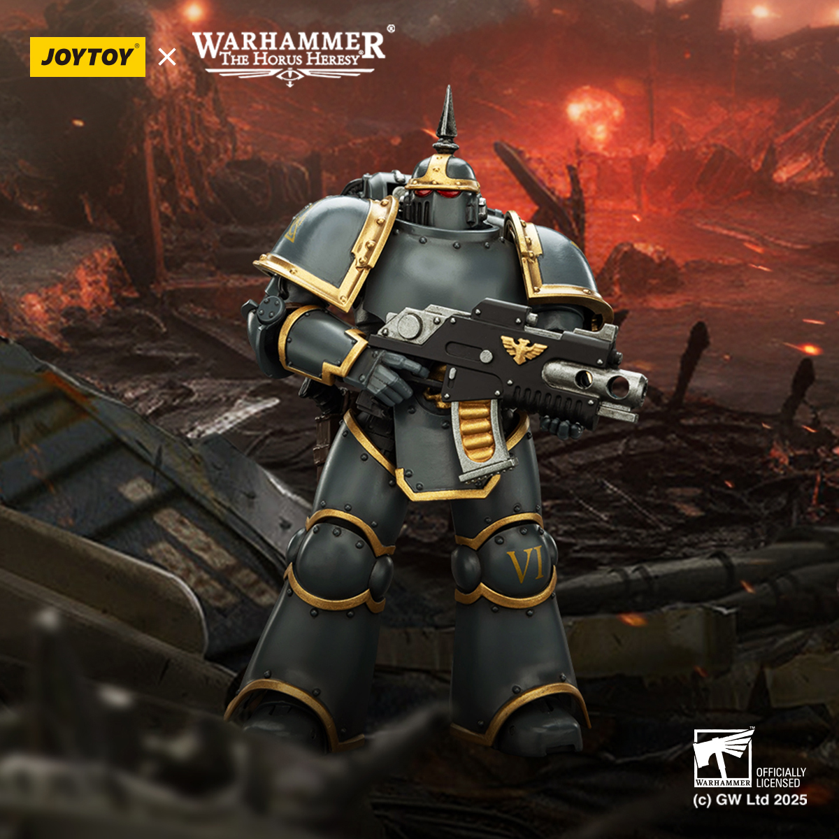 JOYTOY Warhammer The Horus Heresy 1: 18 MK lll Tactical Legionary - JOYTOY WORLD
