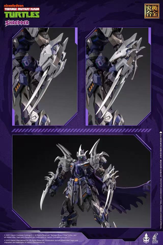 Heatboys HB0016 Alloy Mecha Teenage Mutant Ninja Turtles Shredder - JOYTOY WORLD