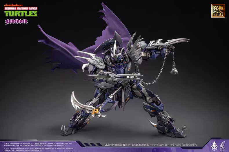 Heatboys HB0016 Alloy Mecha Teenage Mutant Ninja Turtles Shredder - JOYTOY WORLD