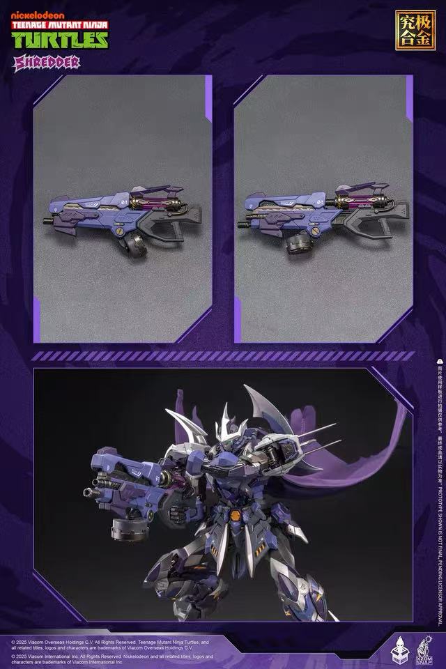 Heatboys HB0016 Alloy Mecha Teenage Mutant Ninja Turtles Shredder - JOYTOY WORLD