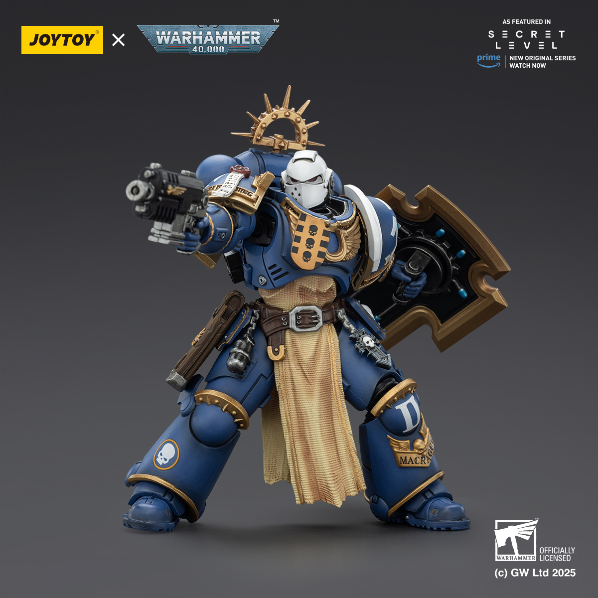 JOYTOY Warhammer 40k Secret Level And They Shall Know No Fear Ultramarines - JOYTOY WORLD