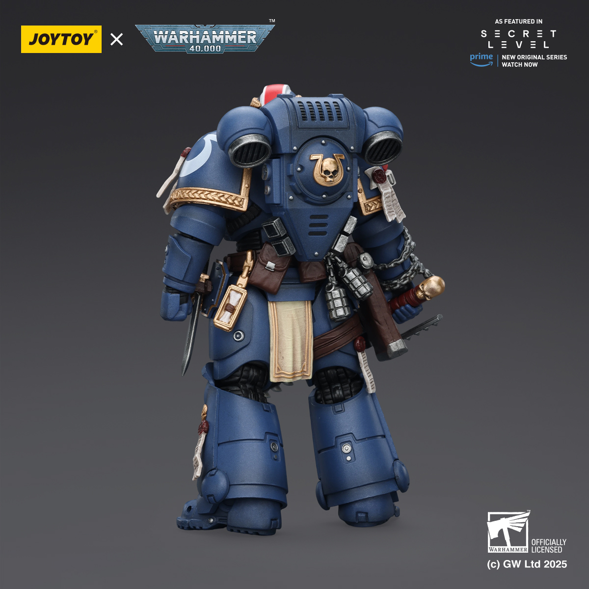 JOYTOY Warhammer 40k Secret Level And They Shall Know No Fear Ultramarines - JOYTOY WORLD