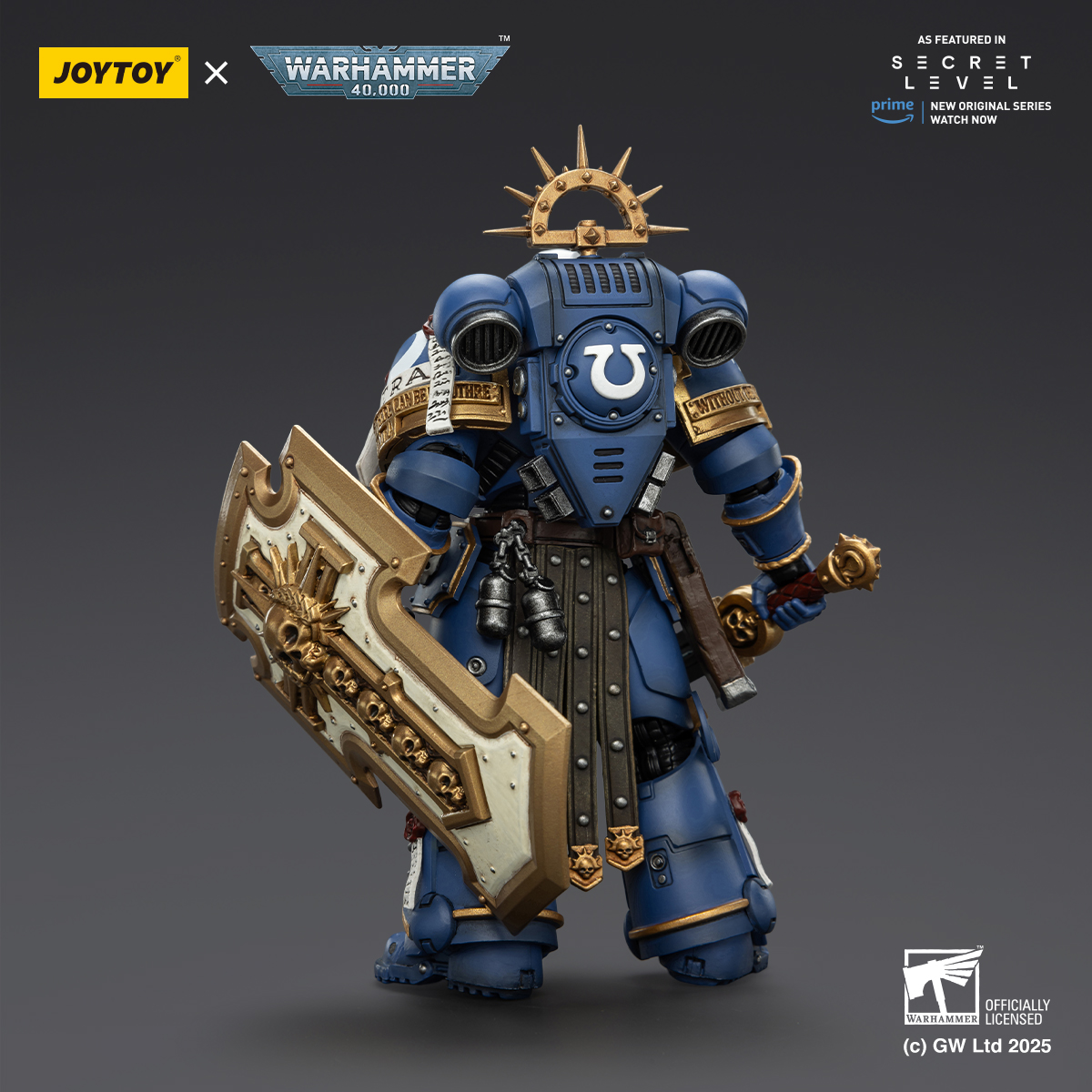 JOYTOY Warhammer 40k Secret Level And They Shall Know No Fear Ultramarines - JOYTOY WORLD