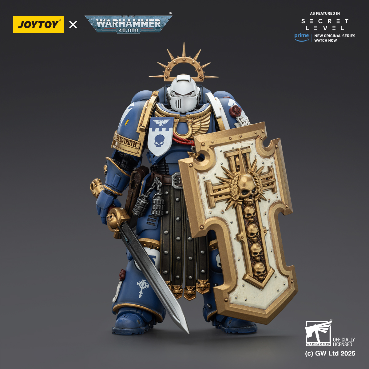 JOYTOY Warhammer 40k Secret Level And They Shall Know No Fear Ultramarines - JOYTOY WORLD