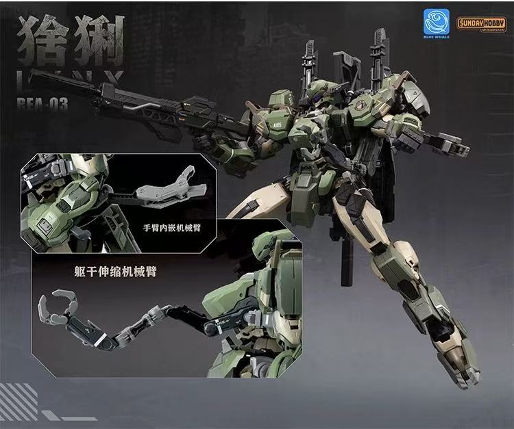 SUNDAY HOBBY REA-03 1/100 Lynx - JOYTOY WORLD